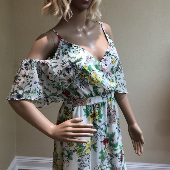 ⭐️ Bogo ⭐️ EUC Nanette Lepore BOHO Floral layered dress size 8 - Picture 8 of 11